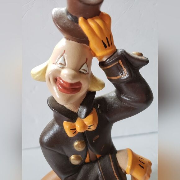 Clown, Vintage Atlantic Mold Ceramic Collectable - Picture 6 of 9